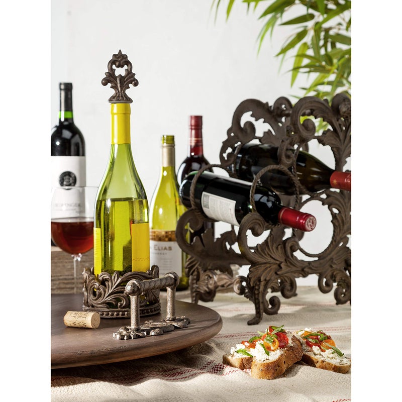 GG Collection Acanthus 8-inch Diameter Salad Plate Holder - Image 2